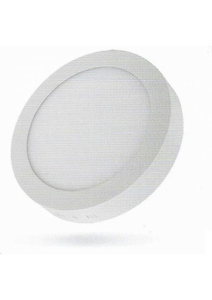 VPSUYB02430 24W - 10'' Yuvarlak Sıva Üstü LED Panel Armatür Beyaz Kasa 3000K