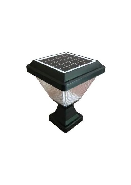 30W Solar Set Üstü Bahçe Armatürü 6500K Beyaz Işık