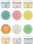 Play Dough Doğal Oyun Hamuru 6'lı Pastel Renk Seti 6 x 150 gr 1