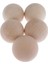 5 Adet Doğal Ahşap Topları Boncuk Kayın Ahşap Top Parkı Topları Katı 60MM (Yurt Dışından) 1