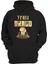 Rocky Ivan Drago Gym Baskılı Siyah 3 Ipl. Şardonlu Kalın (600 Gr.) Içi Polar Kapüşonlu Sweatshirt Hoodie 1