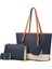 puluz 4'Ü 1 Arada Kadın Moda Messenger Çanta Lacivert (Yurt Dışından) 1