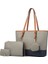 puluz 4'Ü 1 Arada Kadın Moda Messenger Çanta Koyu Gri (Yurt Dışından) 1