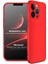 Apple iPhone 13 Pro Max Kılıf Double Dip 360 Protective Kırmızı 1