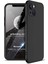 Apple iPhone 13 Kılıf Double Dip 360 Protective Siyah 1