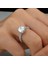 Zirconia Gümüş Tektaş Yüzük 1
