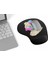 Retro Black 3D Bilek Destekli Mouse Pad 1