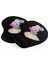 Retro Black 3D Bilek Destekli Mouse Pad 2