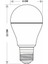 CT-4266 12W LED Ampul 6400K Beyaz Işık E27 Duy 2