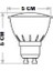 CT-4211 A 8W Çanak LED Ampul G10 3200K Günışığı 2