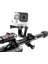 GP02 Gopro 10 Sjcam SJ4000 Eken H9R Aksiyon Kamera Üç Yollu Motor Bisiklet Aparatı 3