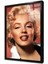 Marilyn Monroe Çerçeveli Cam Tablo 1
