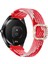 Puluz Garmin Venu / Vivoaktif 3 20Mm Örgülü Kayış Çilek Için (Yurt Dışından) 3
