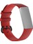 Puluz Fitbit Charge 4 Small Için Silikon Kordonlu Saat Kırmızı (Yurt Dışından) 1