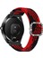 Puluz Garmin Venu / Vivoaktif 3 20Mm Örgülü Kayış Kırmızı Siyah (Yurt Dışından) 3