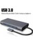 10IN1 Hub 100W 4K HDMI VGA RJ45 Pd USB 3.0 Hub Adaptör Çoklayıcı Macbook Pro Dönüştürücü 4