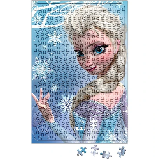 Baskı Dükkanı Frozen Elsa Puzzle 240 Parça Yapboz