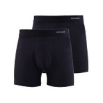 BLACKSPADE 9626 ERKEK LOOSE FİT 2 Lİ SİYAH BOXER