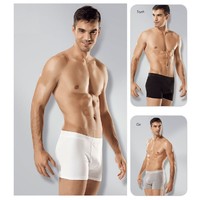 Seher Likralı Pamuk Erkek Boxer Beyaz