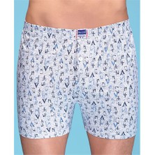 Berrak Erkek Desenli Boxer