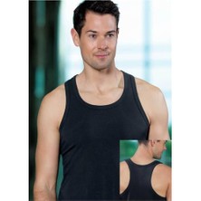 Berrak 6'Lı Paket Erkek Likralı Spor Atlet Siyah