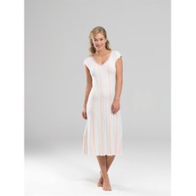 Blackspade Kadın Gecelik 5743 Pembe Desenli