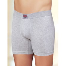 Şahinler Likralı Şahinler Yazılı Torbalı Boxer Gri Me031