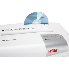 HSM SHREDSTAR X5 Evrak İmha Makinesi / Kağıt Kırpma Makinesi - CD İmha Makinesi - 4,5x30 mm - 18lt