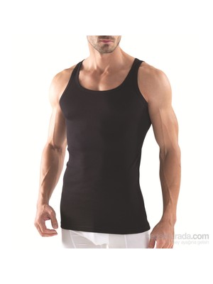 Blackspade Double Rib Erkek Spor Atlet 9340 Siyah