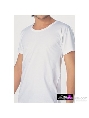 Anıl 0301 Erkek Kısa Kollu Yaka Pamuklu Fanila T-shirt
