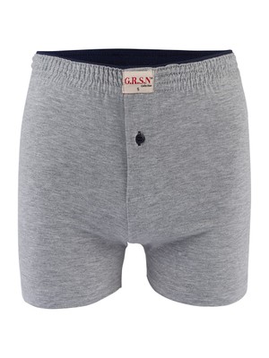 Bsm Erkek Düğmeli Erkek Boxer 11062