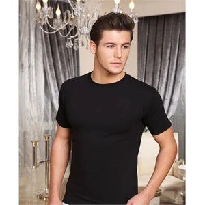 6'Lı Paket Sıfır Yaka Erkek Fanila Siyah