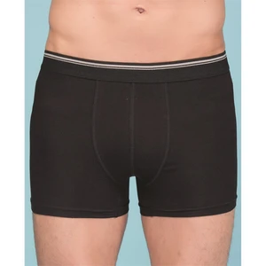 Likralı Erkek Boxer Siyah