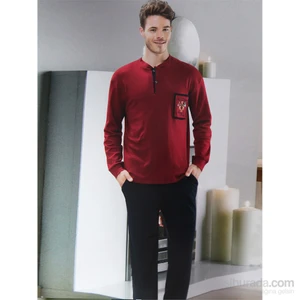 Uzun Kol Erkek Pijama Takımı