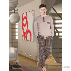 Uzun Kol Erkek Pijama Takımı
