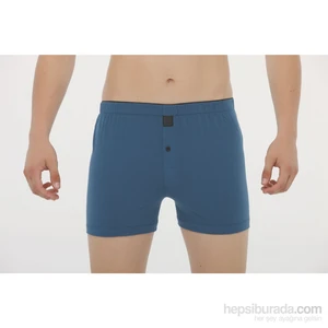 TheDON Jersey Petrol Yeşili Penye/Örme Erkek Boxer