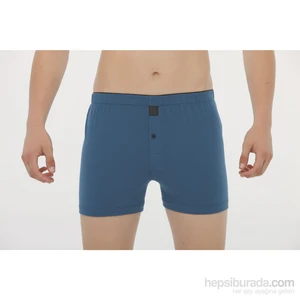TheDON Jersey Petrol Yeşili Penye/Örme Erkek Boxer