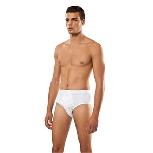 6'Lı Paket Erkek Slip Külot Beyaz
