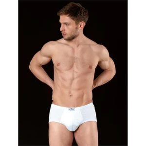 İki Yıldız  6'Lı Paket Erkek Slip Külot Beyaz