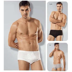 6'Lı Paket Erkek Slip Külot Gri