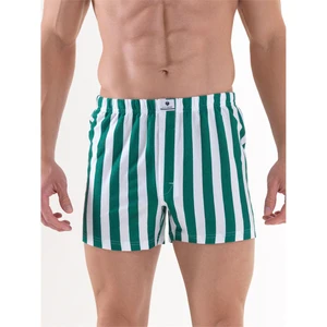 Loose Fit Erkek Boxer 9535 Beyaz-Yeşil