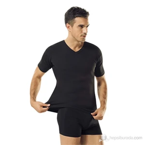 131R Ribana V-Yaka Kısa Kol Erkek Renkli Atlet