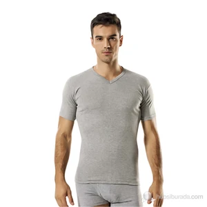 131R Ribana V-Yaka Kısa Kol Erkek Renkli Atlet