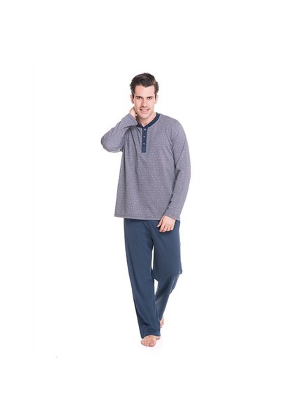 8766 Erkek 3' Lü Pijama Takım