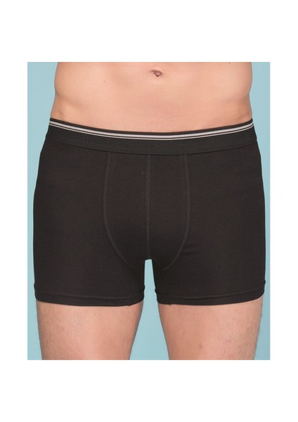 1097 Erkek Likralı Esnek Boxer