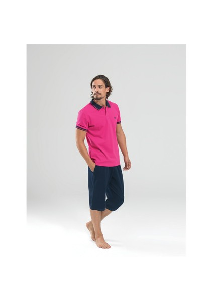 Erkek Pijama - Set 7347 Mavi
