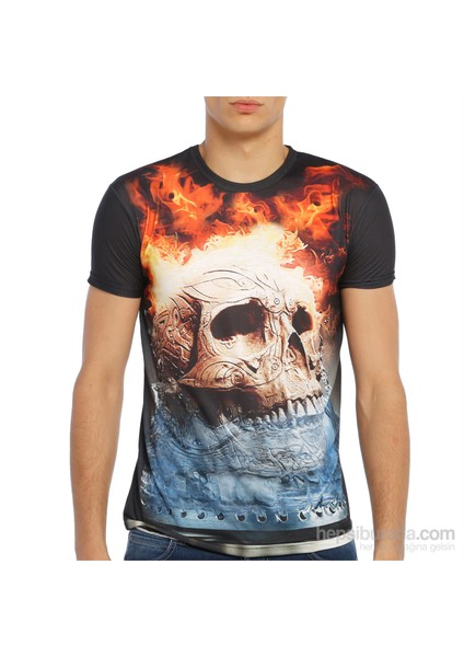 3D Erkek T-Shirt