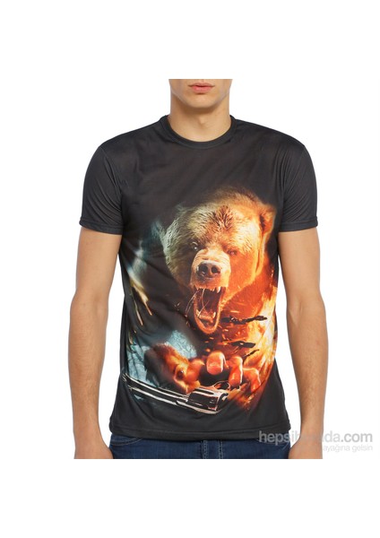3D Erkek T-Shirt