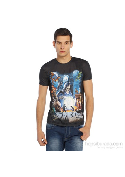 3D Erkek T-Shirt