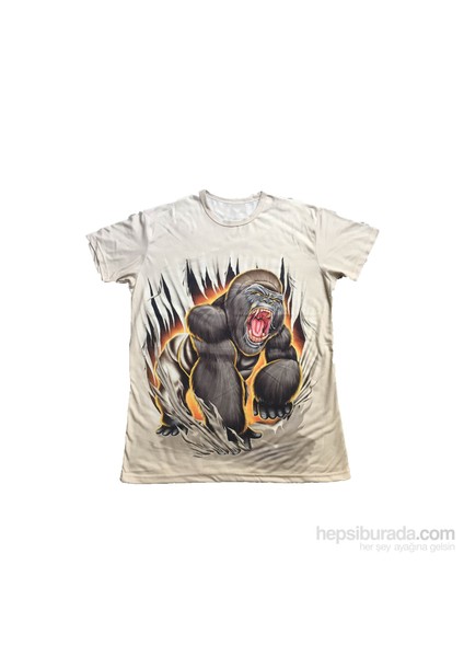 3D Erkek T-Shirt